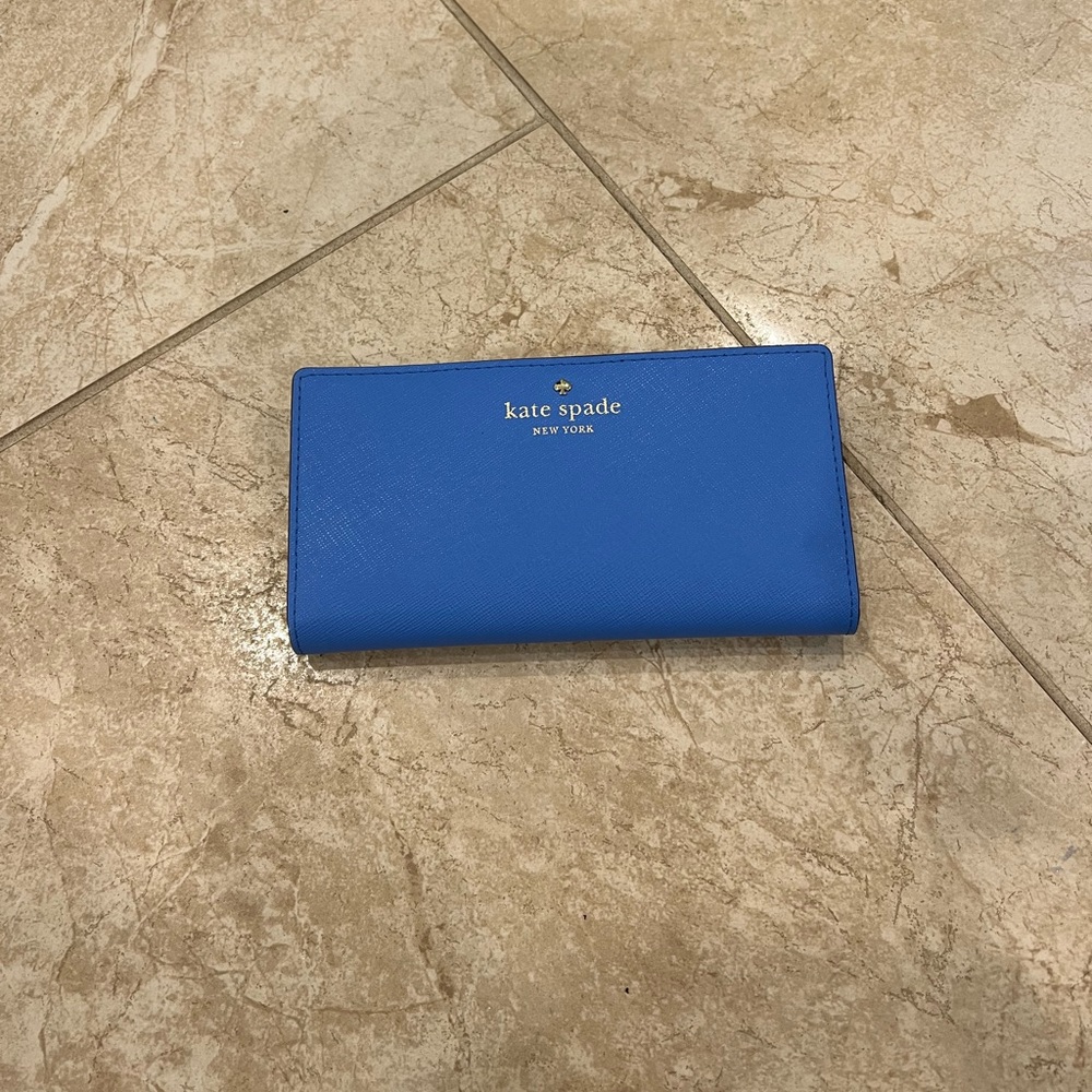 Kate Spade Bright Blue Wallet